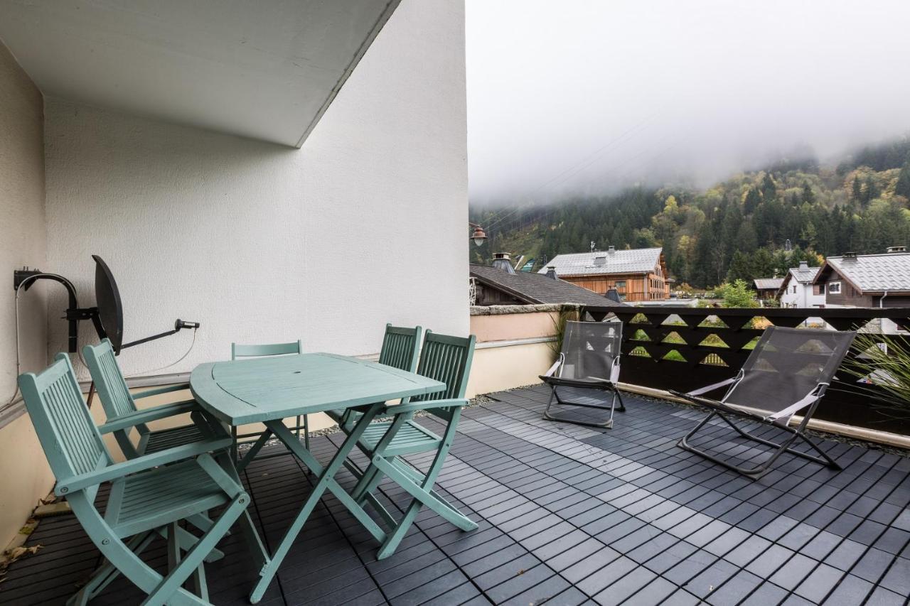 Apartment With Terrace Gentianes 1 Centre Chamonix By Aiguille Du Midi Екстер'єр фото